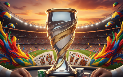 Especialista de apostas fazendo transmissão ao vivo